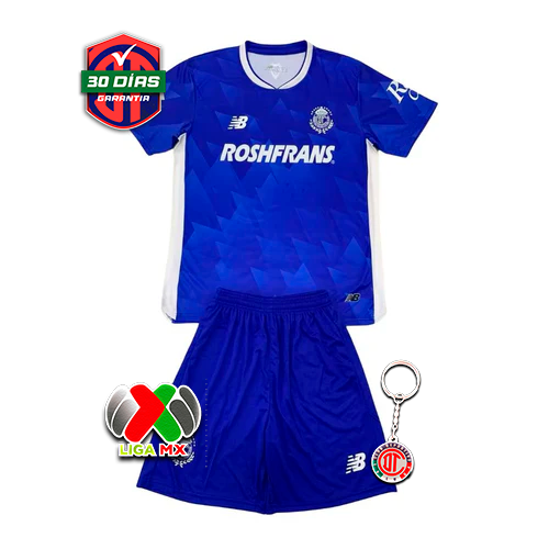 Kids KIT Deportivo Toluca Third Jersey 2024/25